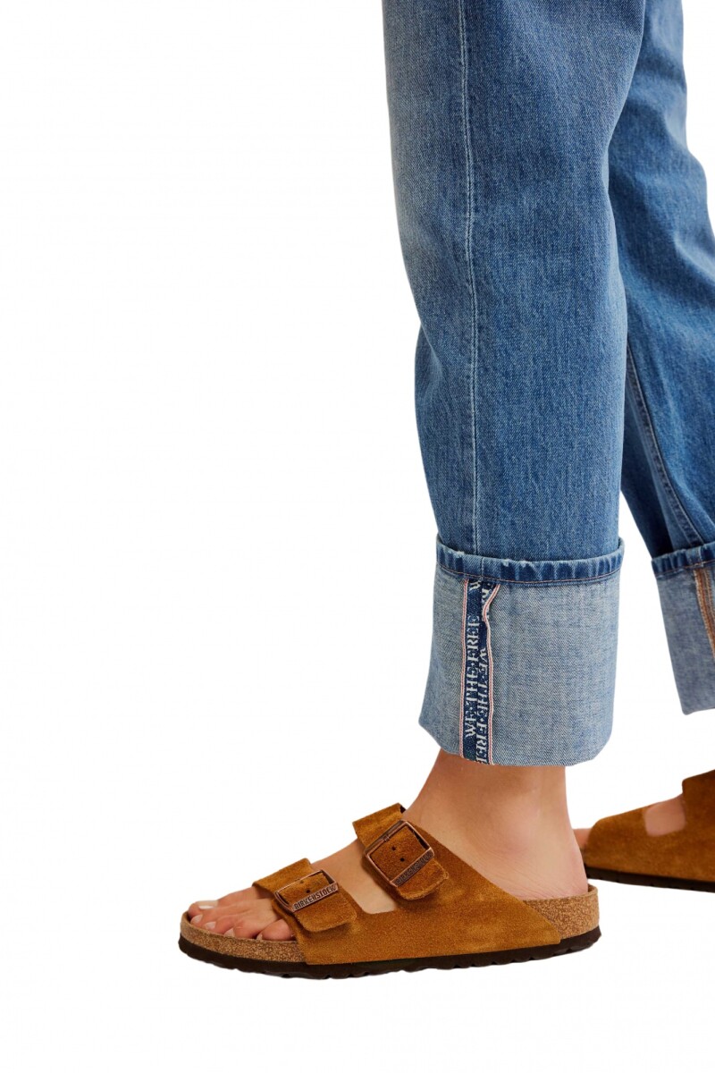 SLIM SHADE SELVEDGE JEAN Azul
