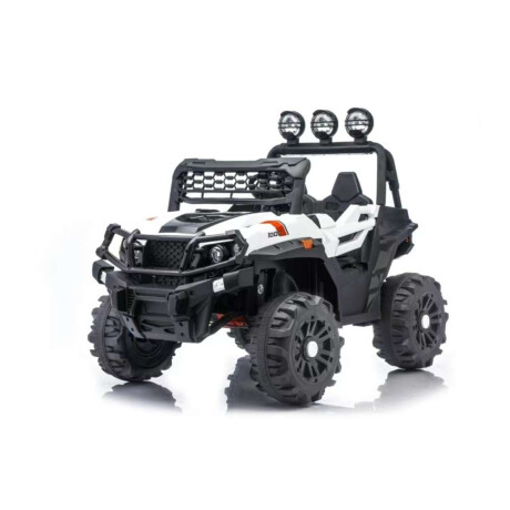 Bebesit Jeep Doble a batería 12V Blanco