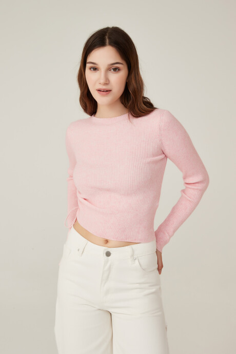 Sweater Boaco Rosa Melange