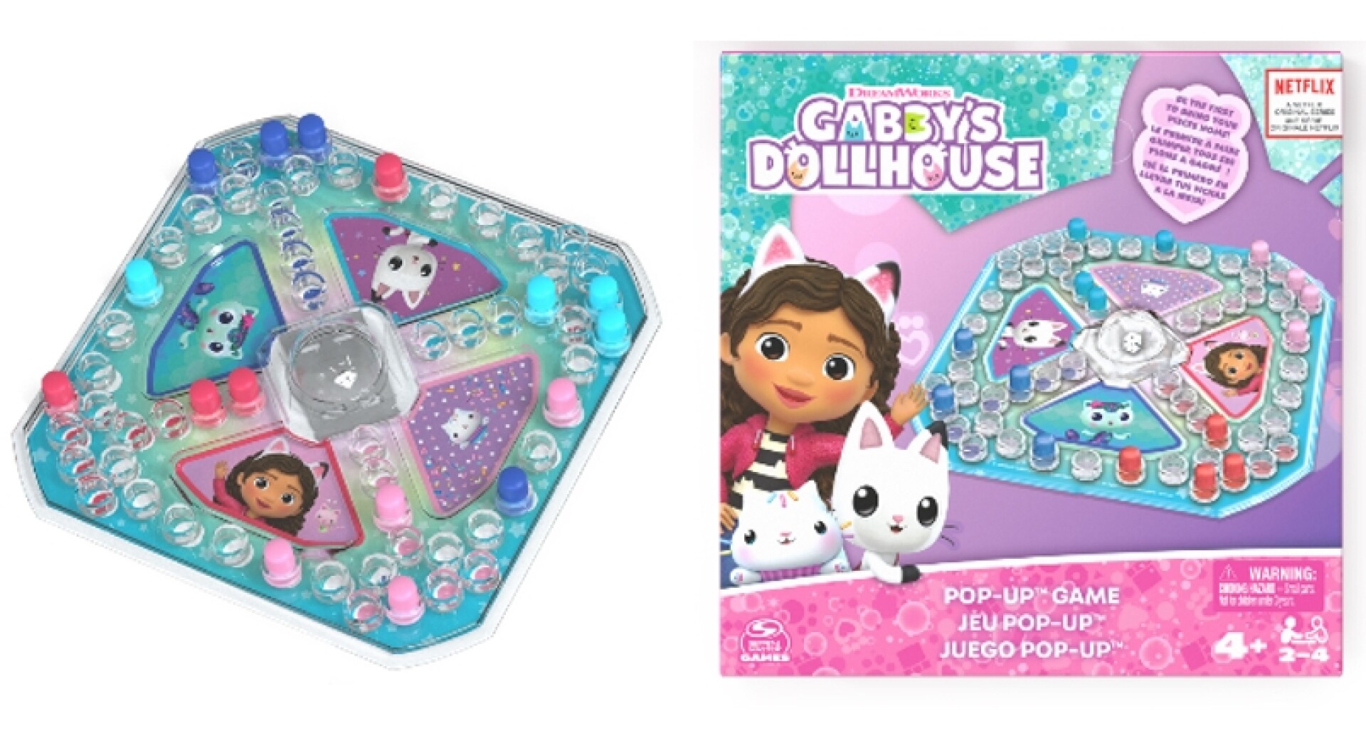Juego de Mesa Ludo Gabby´s Dollhouse 