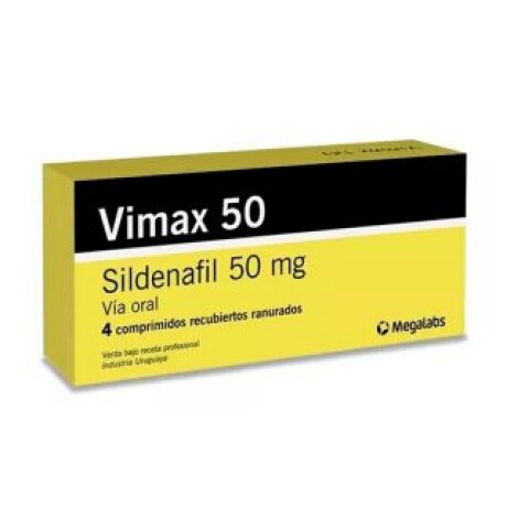 Vimax masticable 50 mg 4 comp Vimax masticable 50 mg 4 comp