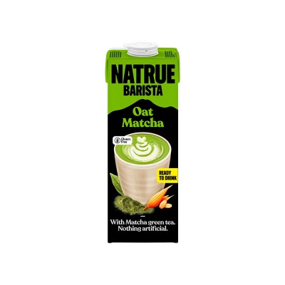 Bebida Vegetal de Avena y Matcha Barista 1 L Natrue Bebida Matcha Japones Barista