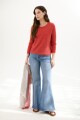 SWEATER CRISTAL ROJO