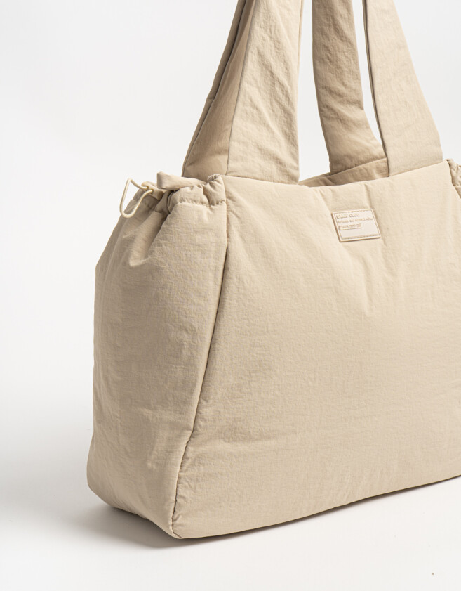 Bolsos Bolso Puffy Crudo - Blanco Crudo