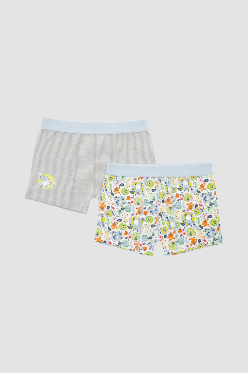 Pack x2 boxer marvel/disney Print 3