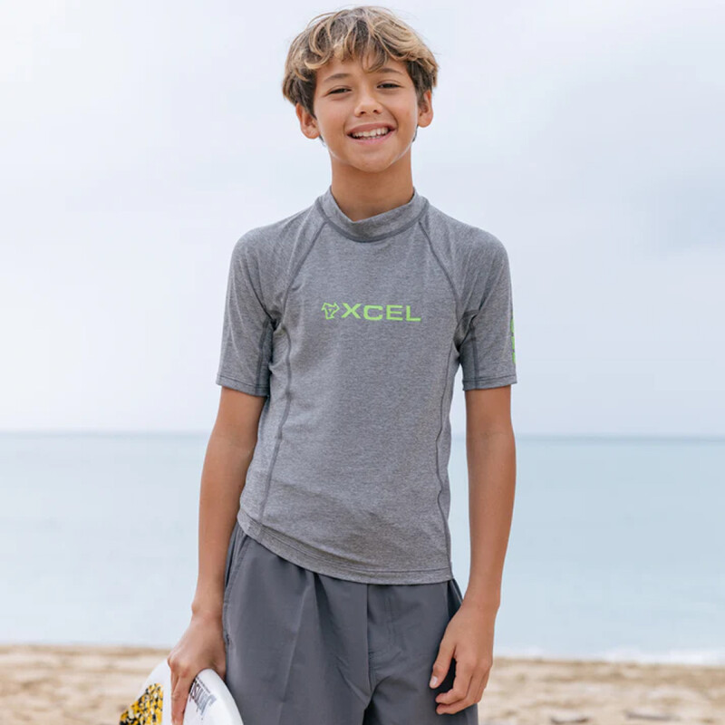 Lycra de niño XCEL Premium Stretch Solid - Gris Lycra de niño XCEL Premium Stretch Solid - Gris