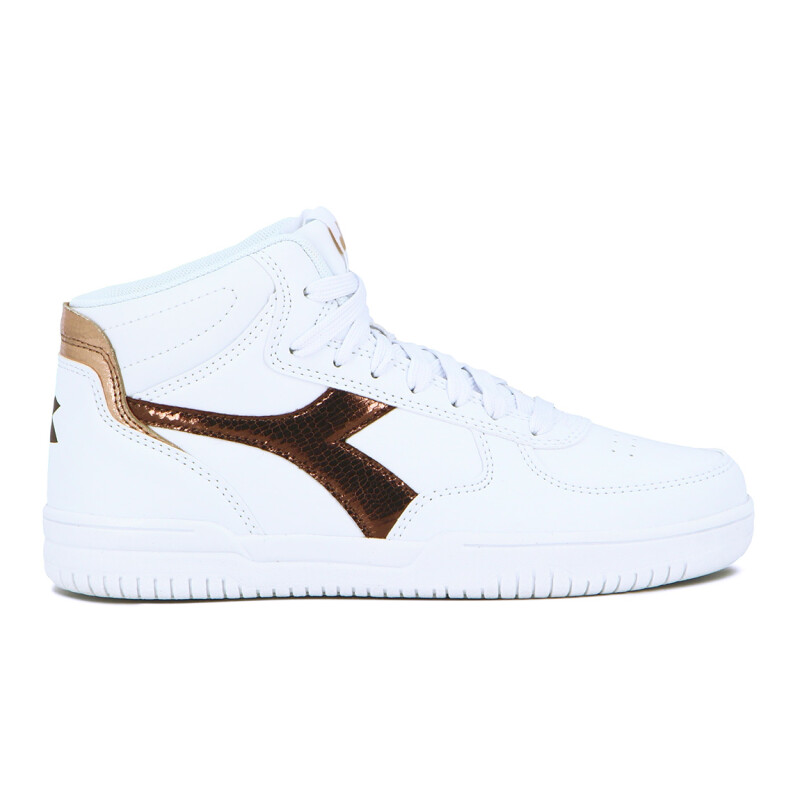 Diadora Calzado Lifestyle Raptor Mid Crystal Wn Blanco-castaño