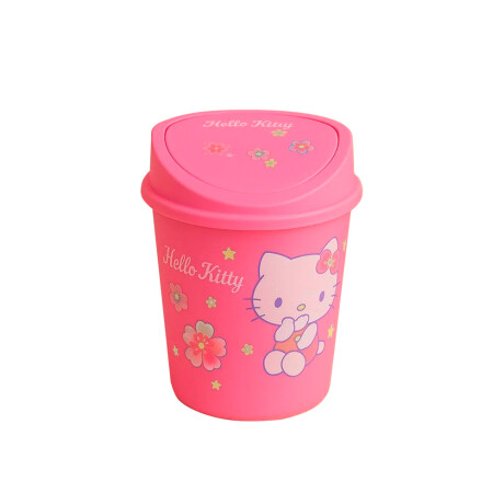 Papelera Flores Sanrio Kitty
