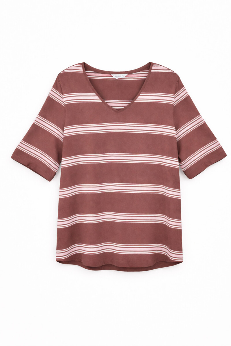 REMERA JASPI - CHOCOLATE 