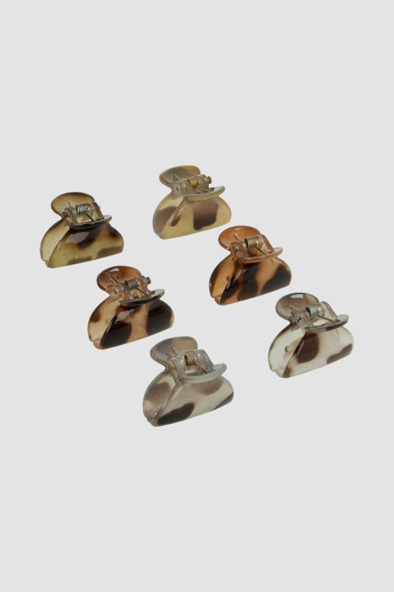 Pack x6 mini pinzas - Variante unica
