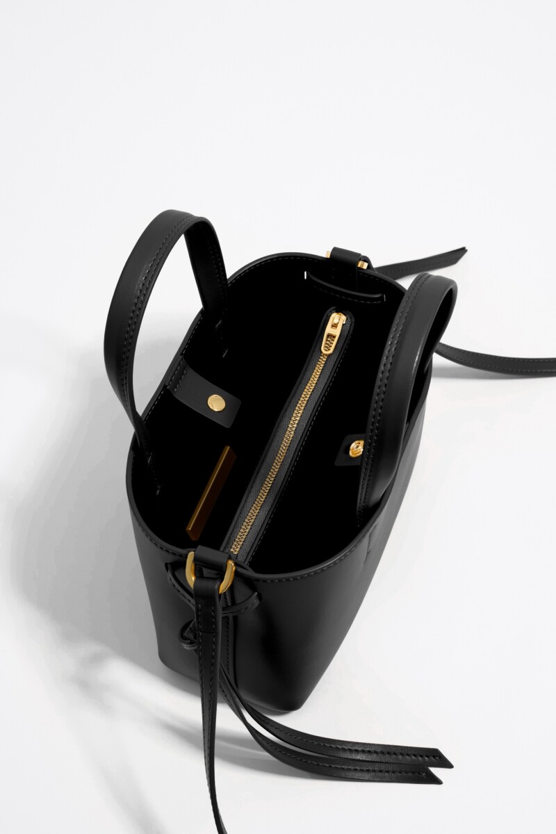 BOLSO CHIHUAHUA MINI PIEL Negro