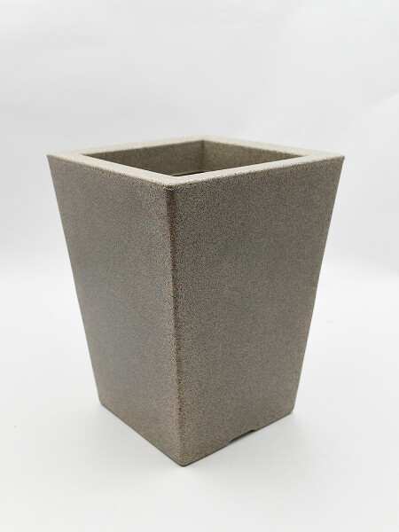 MACETA 17X30CM GRANITO BEIGE