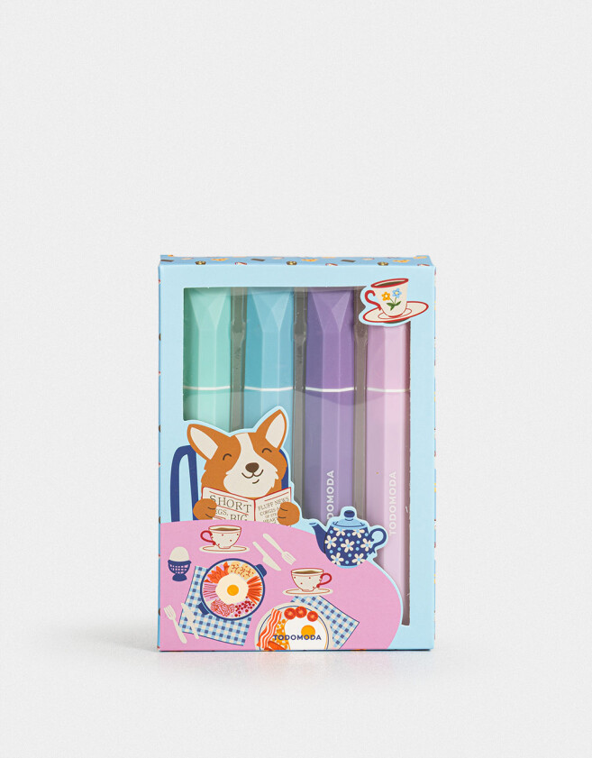 Resaltadores Set Chico Set De Resaltadores - Combinacion Multicolor