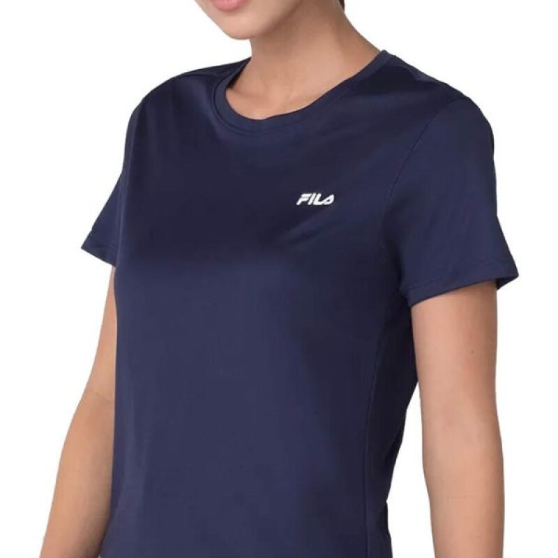 Remera FILA manga corta para dama Marino
