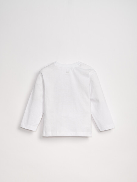 Remera estampa Love Blanco