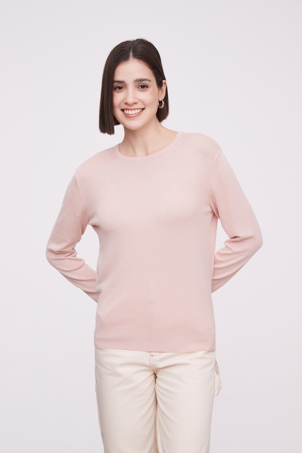 Sweater Misurata Rosa Viejo