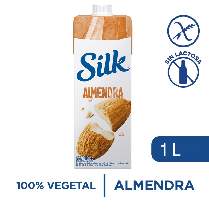Silk Bebida De Almendras 1 Lt. Silk Bebida De Almendras 1 Lt.