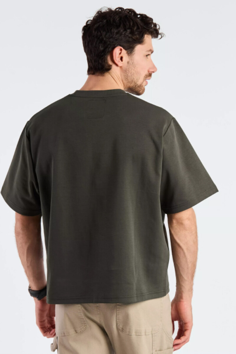 Camiseta Briatore Verde Musgo