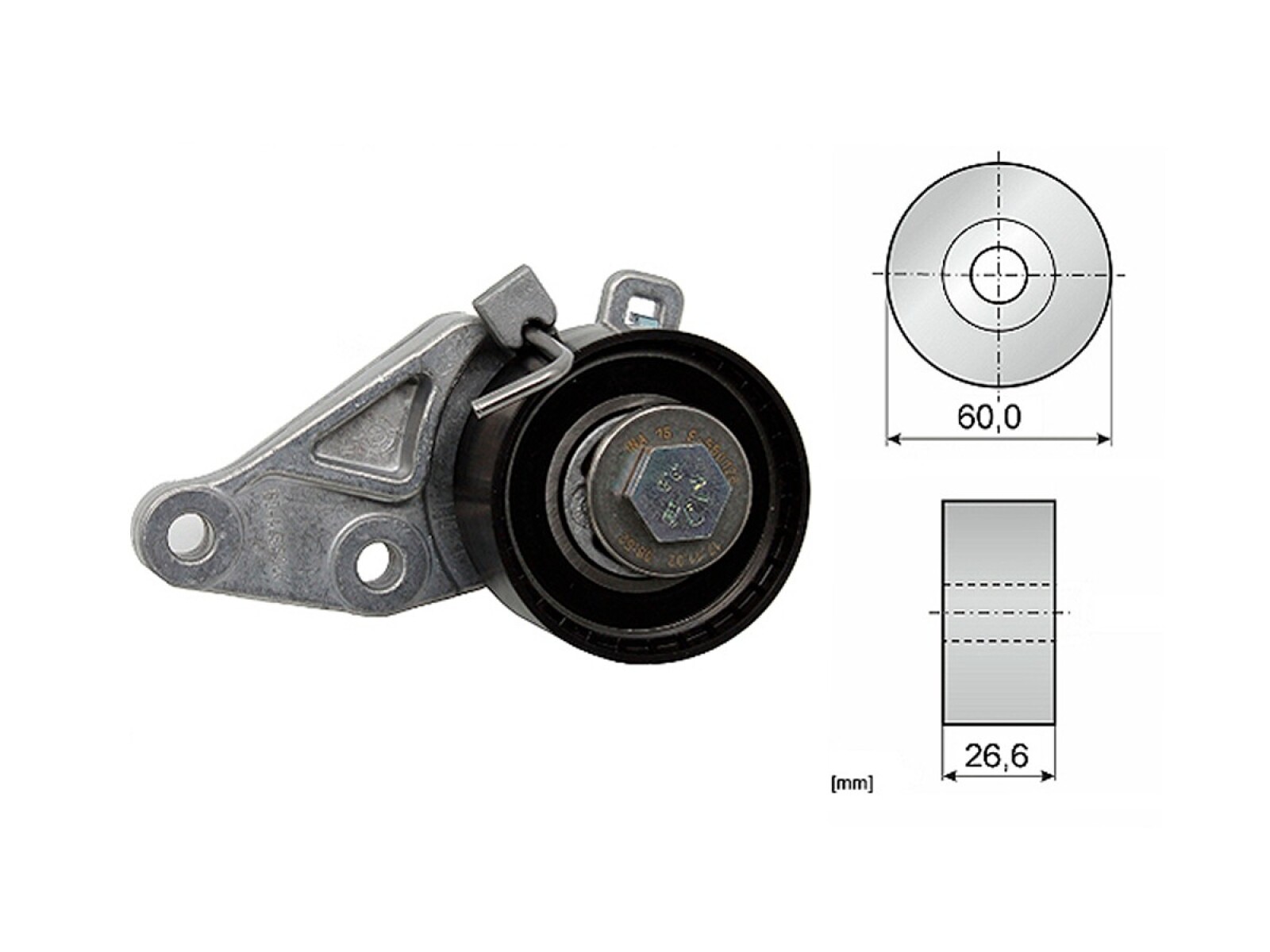 Tensor Correa Distr Ford Fiesta 96-02 