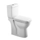 MOCHILA BLANCA BRILLO PARA INODORO DISCAPACITADOS DE PORCELANA SANITARIA AQUALIA 000