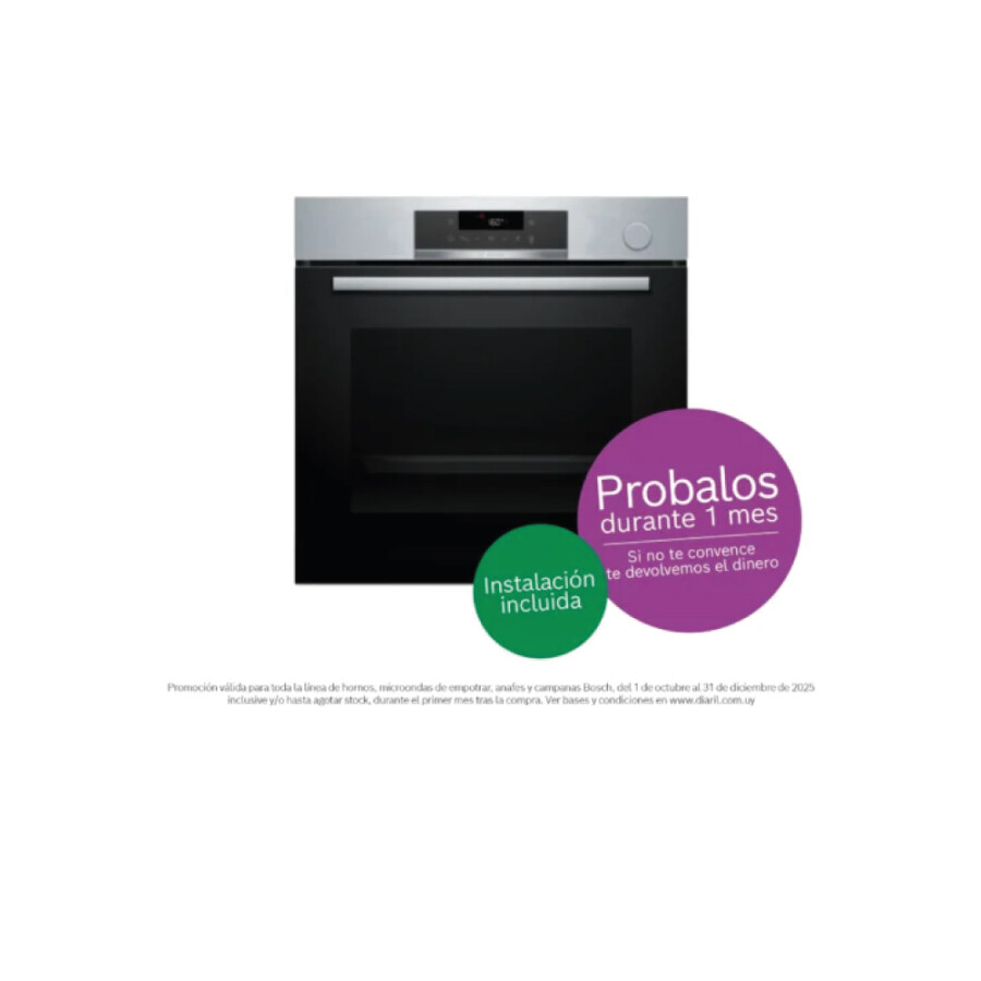 Horno de Empotrar Pirolítico Vapor Bosch Horno de Empotrar Pirolítico Vapor Bosch