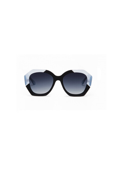 Lentes Tiwi Vega Bicolour Black/blue With Blue Gradient Lenses