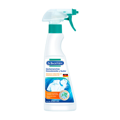 Quitamanchas Desodorante y Sudor Spray Dr. Beckmann 250ML 001