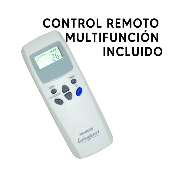 Calefactor Peabody Pevqd20 Vitro Convector Digital CALEFACTOR PEABODY PEVQD20R ROJO OLT