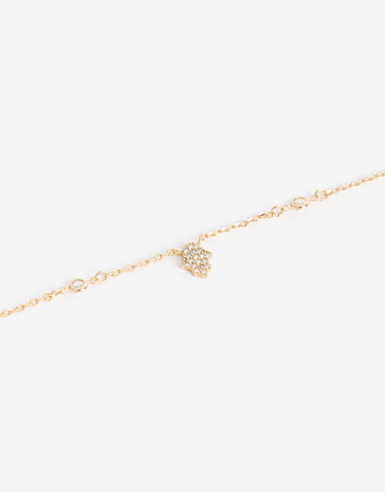 Pulseras Flexibles Cubic zirconia Pulsera Flexible Cubic Zirconia - Dorado