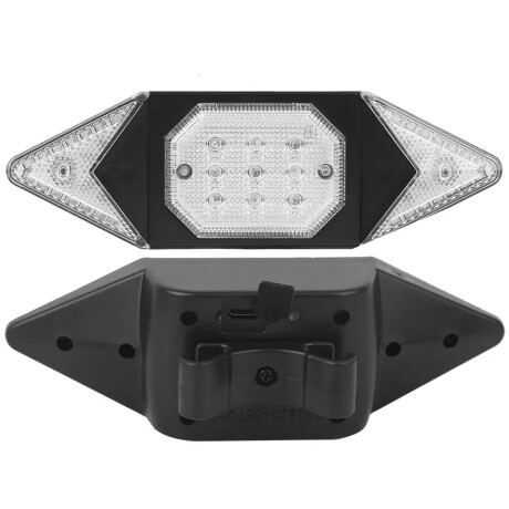 Luz de Bici Trasera con Señalero Recargable USB Luz de Bici Trasera con Señalero Recargable USB