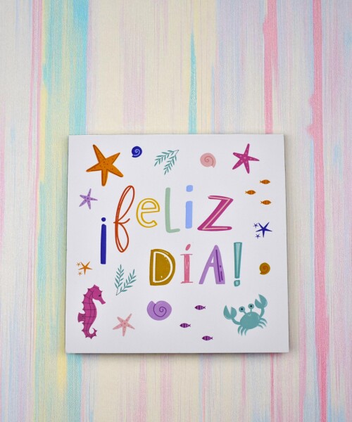 Tarjeta feliz día 10x10 DISEÑO 2