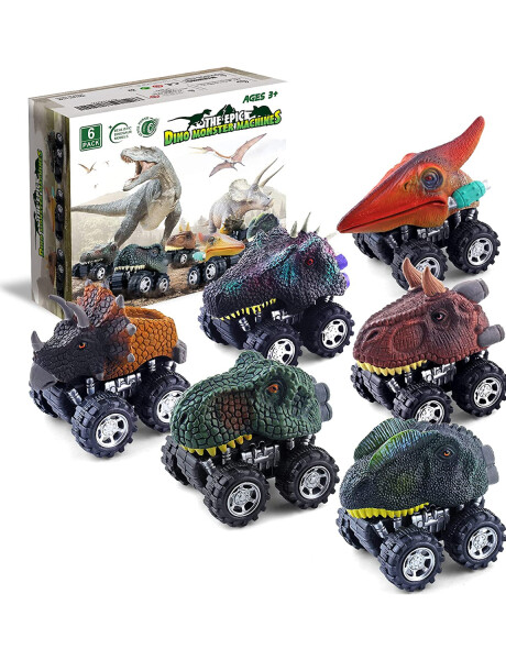 Set de 6 camiones Dino Monster Machines The Epic Pack Set de 6 camiones Dino Monster Machines The Epic Pack