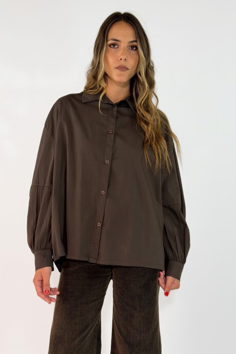 CAMISA FILIPPA Chocolate