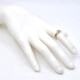 Anillo En Oro 18K De 2 Tonos Y Brillantes . Anillo En Oro 18K De 2 Tonos Y Brillantes .