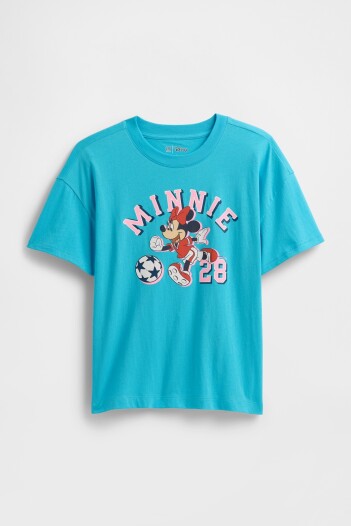 Remera Oversized Gráfico Niña Aquarius Blue 406