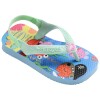 Ojotas Havaianas Baby Peppa Pig Azul