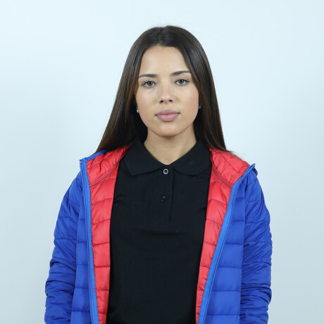 Campera Inflada Dama azul francia