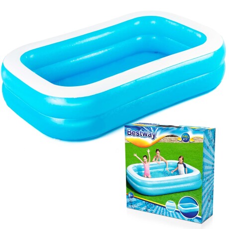 Piscina Bestway Rectangular Inflable 778 L 262x175Cm Piscina Bestway Rectangular Inflable 778 L 262x175Cm