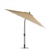 Sombrilla De Jardín Premium 2.70 Mts Articulada Beige Sombrilla De Jardín Premium 2.70 Mts Articulada Beige