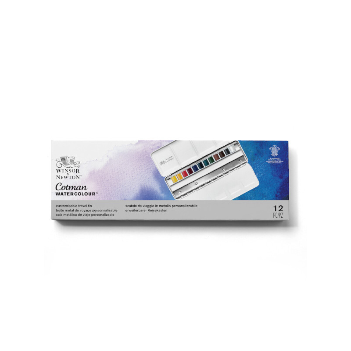 Caja de acuarelas Cotman x 12 - Winsor & Newton 