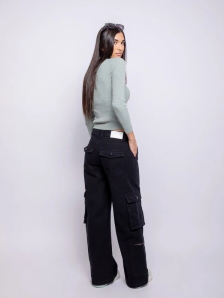 PANTALON P.CAKE GUEVARA NEGRO