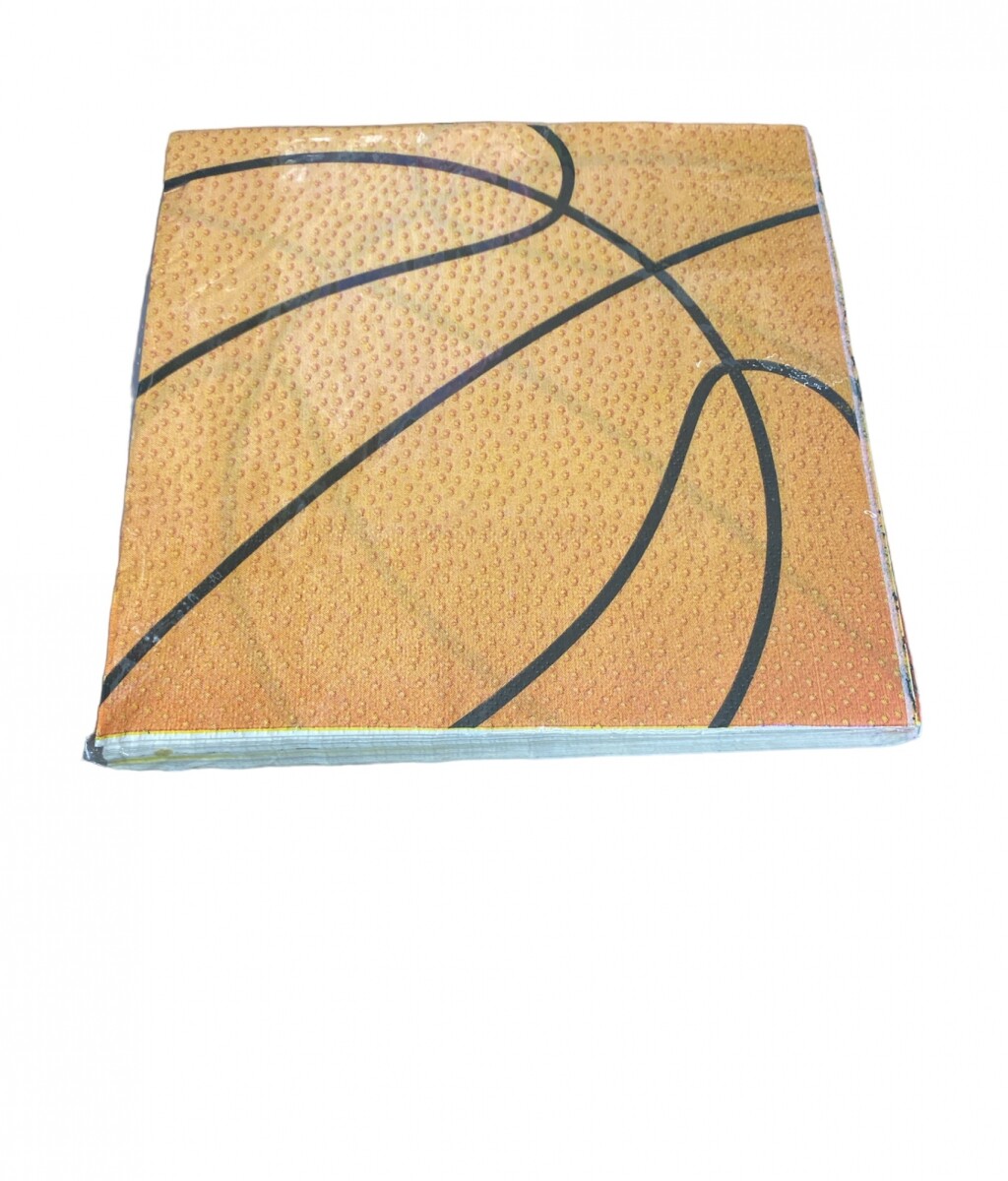 Servilleta Diseño x 20 - Pelota de Basket 