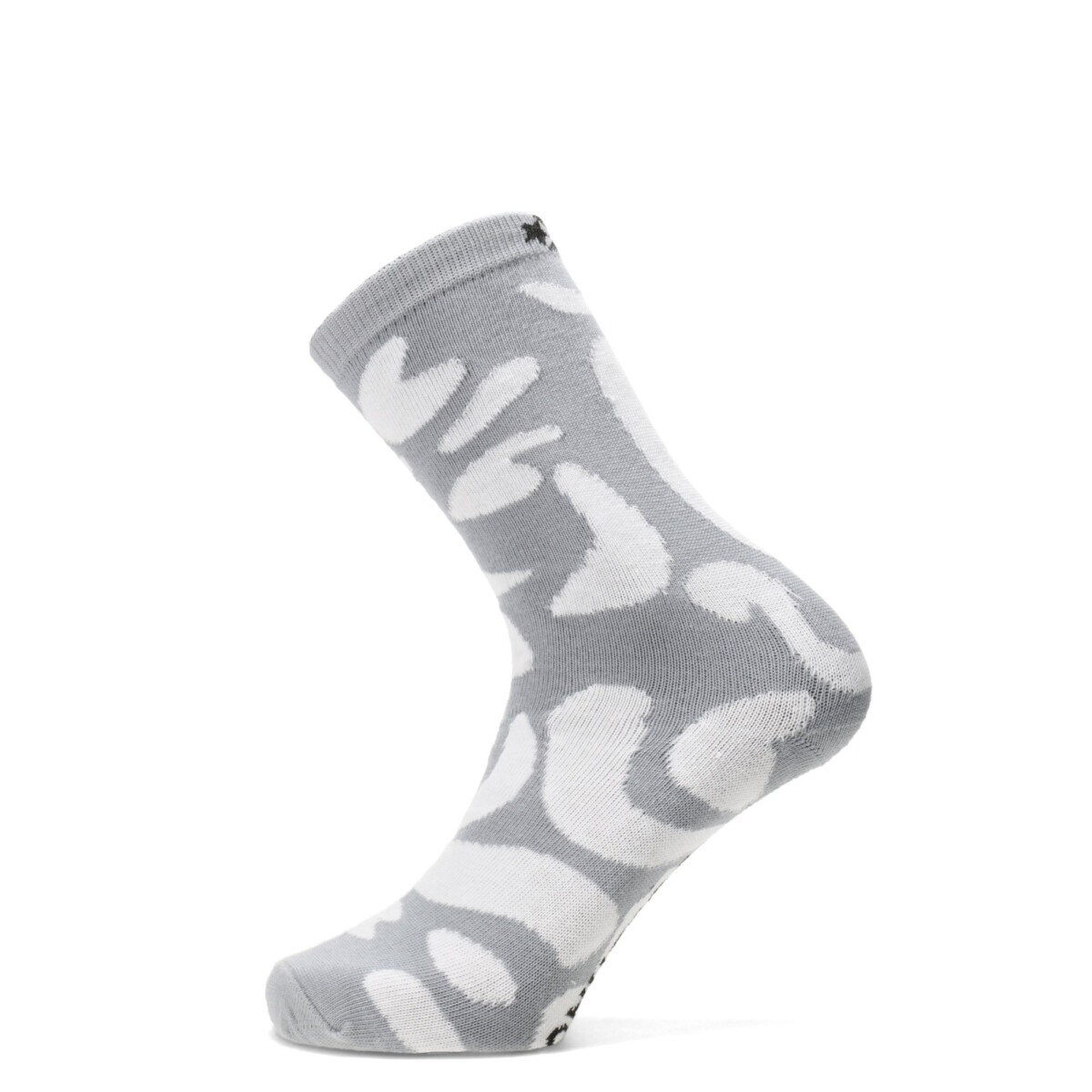 Medias Unisex Converse Caña Alta - Gris - Blanco 