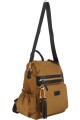 Mochila cartera Tostado