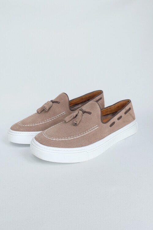 Zapato Slip On Gamuza Rato