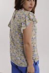 BLUSA MARIA ESTAMPADO FLORES AMARILLAS