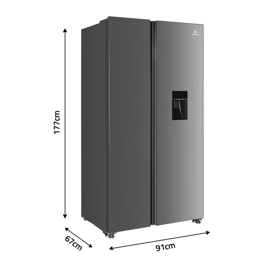 Heladera Indurama RI-788D SBSI inverter inox. con dispensador Heladera Indurama RI-788D SBSI inverter inox. con dispensador