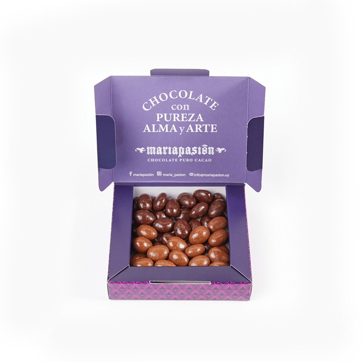 BOX XS Dragees 200 gr 2 Chocolates Leche 37% y Amargo 58% 