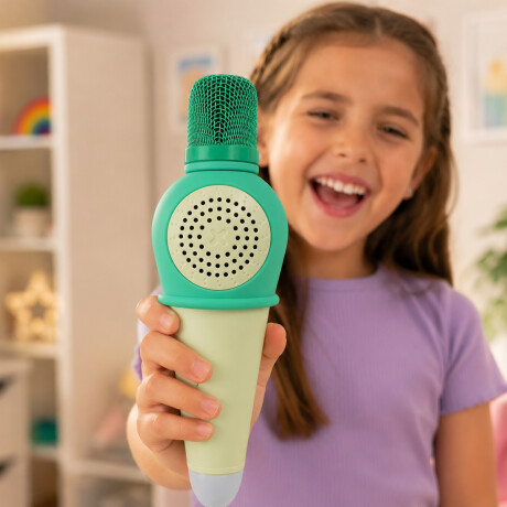 Micrófono karaoke inalámbrico para niños Dino