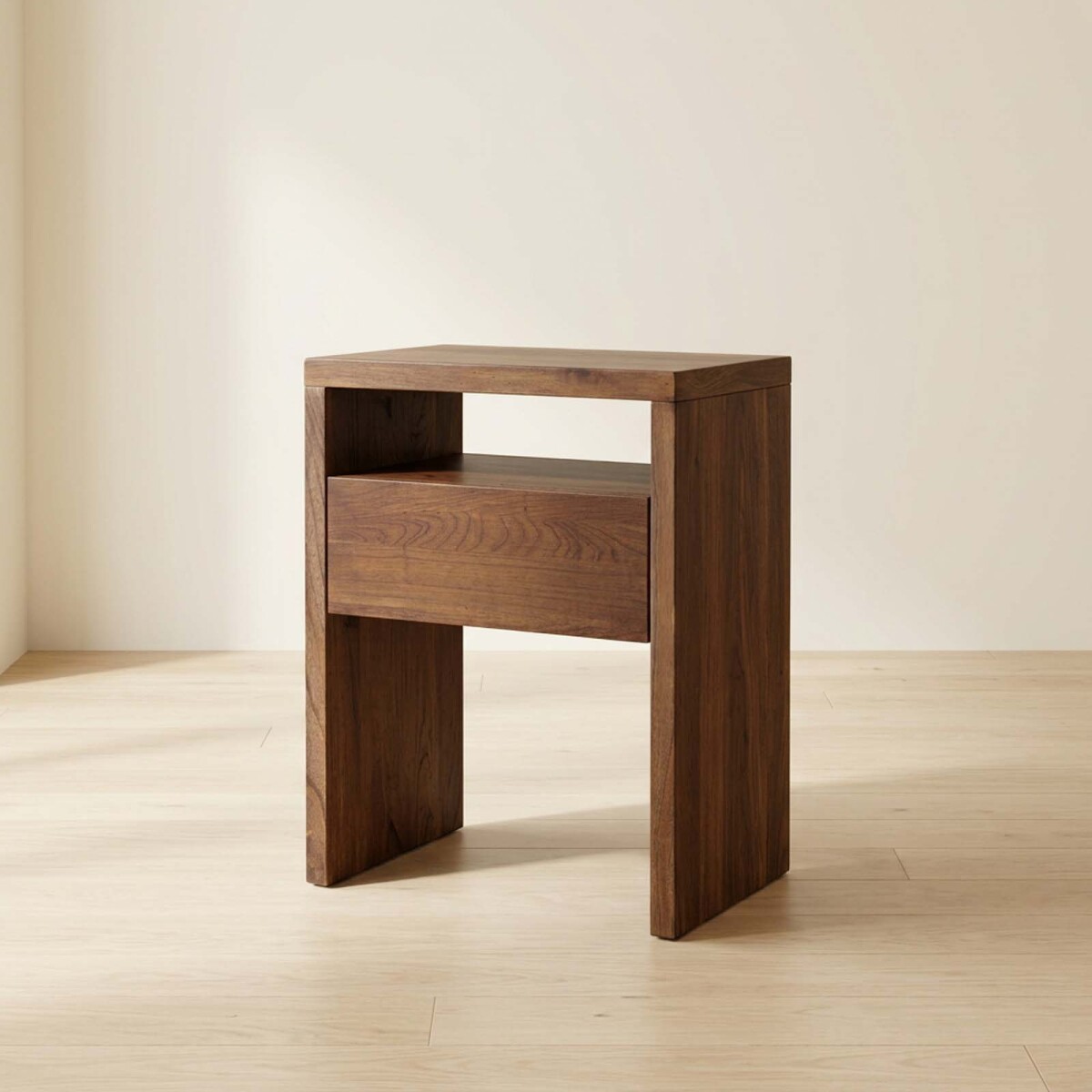 MESA DE LUZ - MADERA MARRON HATTA 
